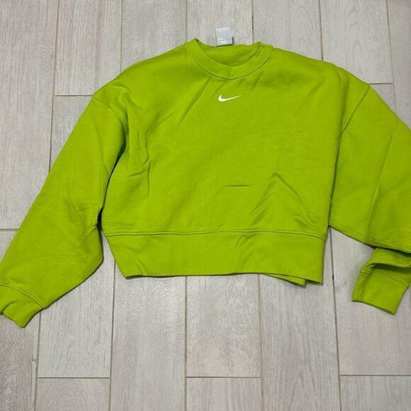 New XS Nike green pullover crew - Picture 1 of 4